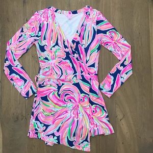 Lilly Pulitzer Wrap romper